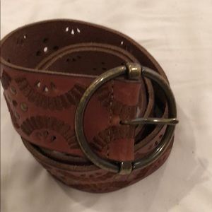 Lucky Brand leather studded belt